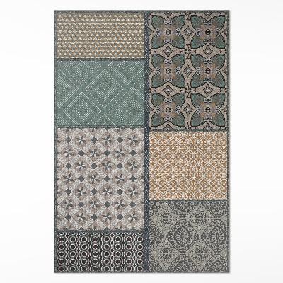 Tapijt vinyl Verschillende texturen van imitatiestof