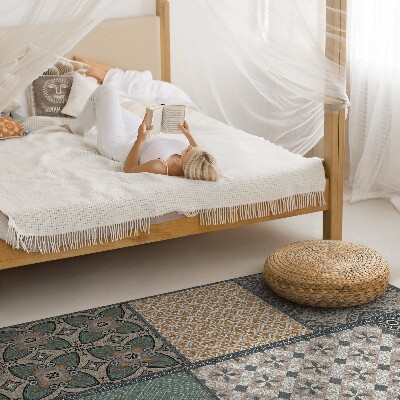 Tapijt vinyl Verschillende texturen van imitatiestof