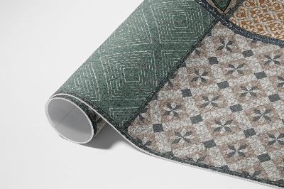 Tapijt vinyl Verschillende texturen van imitatiestof