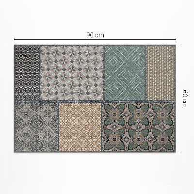 Tapijt vinyl Verschillende texturen van imitatiestof