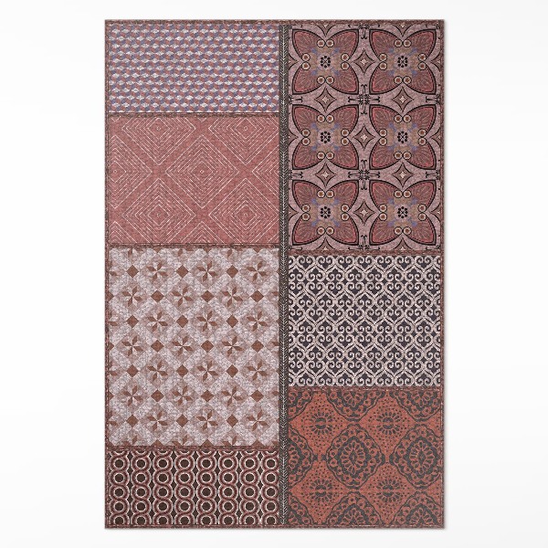 Tapijt vinyl Mix van stijlen, imitatiestof