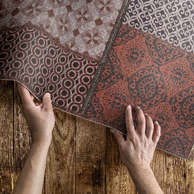 Tapijt vinyl Mix van stijlen, imitatiestof