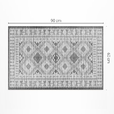 Vinyl tapijt Grijze ruiten imitatiestof