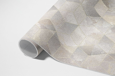 Tapijt vinyl 3D-kubussen modern geometrisch patroon