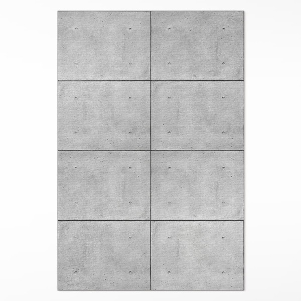 Vinyl vloerkleed Ruwe betonplaten, industriële stijl