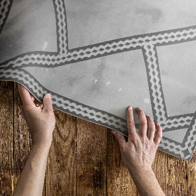 Tapijt vinyl Decoratieve lichte marmeren tegels