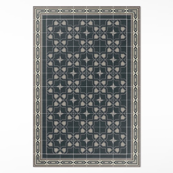 Vinyl tapijt Geometrische sterren oud mozaïek