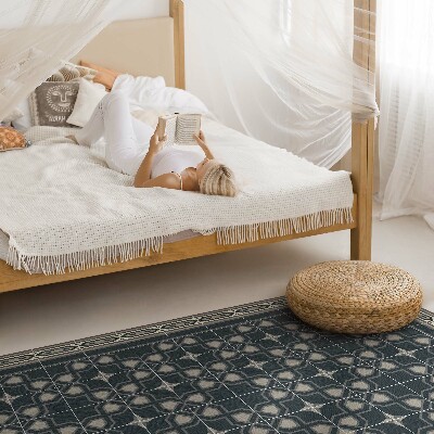 Vinyl tapijt Geometrische sterren oud mozaïek