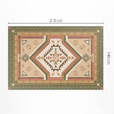 Tapijt vinyl Spaans geometrie sierpatroon