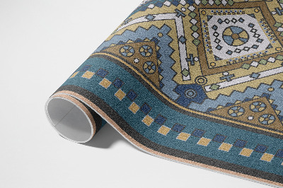 Vinyl tapijt Marokkaanse geometrische ornamentpatronen