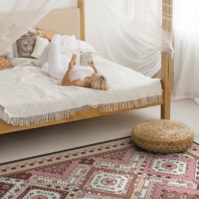 Tapijt vinyl Marokkaans ontwerp geometrisch ornament