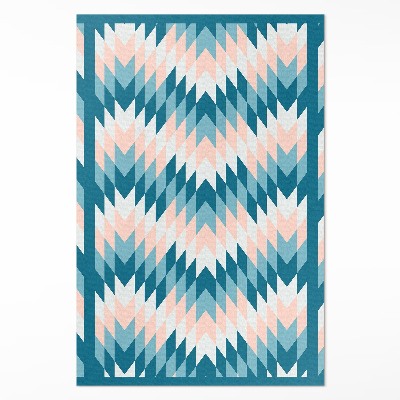 Vinyl vloerkleed Geometrisch visgraat modern ontwerp