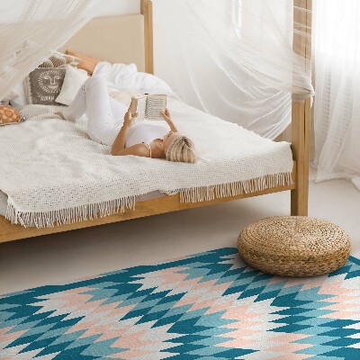 Vinyl vloerkleed Geometrisch visgraat modern ontwerp