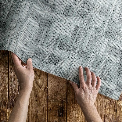 Vinyl vloerkleed Patchwork mozaïek imitatiestof