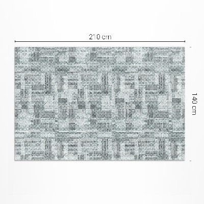 Vinyl vloerkleed Patchwork mozaïek imitatiestof