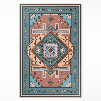 Vinyl vloerkleed Arabisch geometrie decoratief patroon