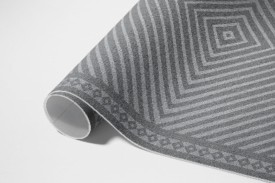 Vinyl vloerkleed Geometrische ruitvormige designlijnen