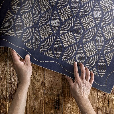 Vinyl tapijt Geometrisch geweven decoratief patroon