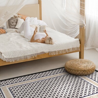 Tapijt vinyl Geometrische vlecht elegante mozaïek