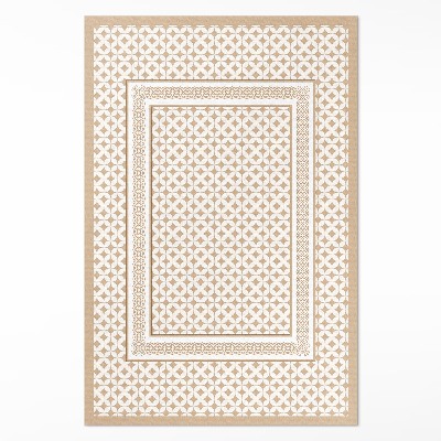 Vinyl vloerkleed Geometrische mozaïek glamour vlecht