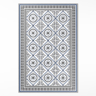 Vinyl vloerkleed Geometrische ruitvormige siertegels