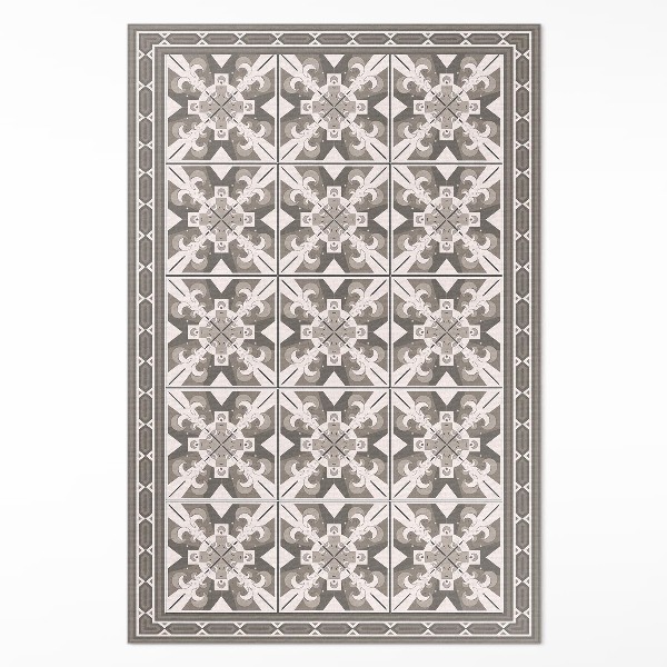 Vinyl tapijt Tegels met geometrische ruitversiering