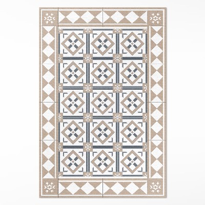 Vinyl tapijt Ruitvormige kubussen, elegante tegels