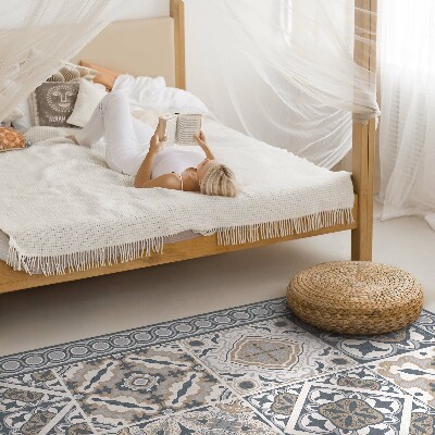 Vinyl tapijt Tegels en vlecht decoratief mozaïek