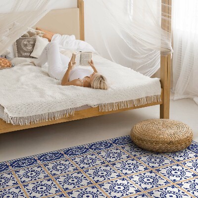 Tapijt vinyl Griekse decoratieve mozaïektegels