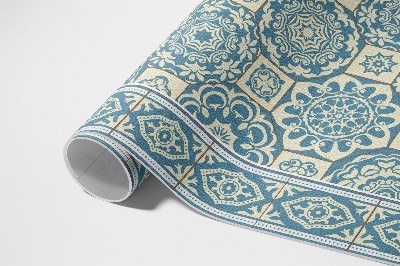 Vinyl vloerkleed Griekse geometrie decoratieve tegels