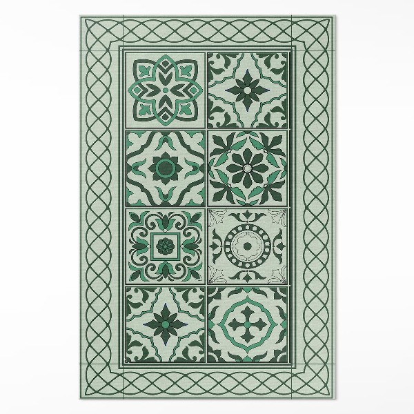 Tapijt vinyl Spaanse vlecht mooie tegels