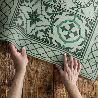 Tapijt vinyl Spaanse vlecht mooie tegels