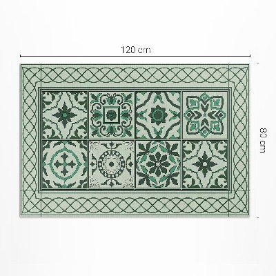 Tapijt vinyl Spaanse vlecht mooie tegels