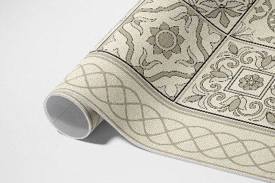 Vinyl vloerkleed Spaanse vlecht mooie tegels