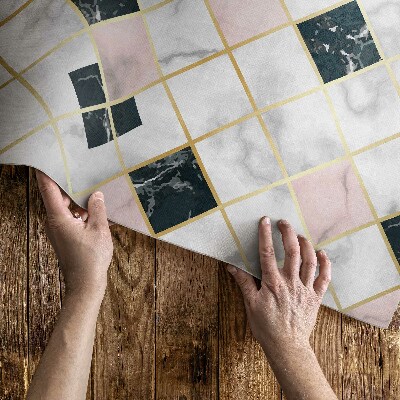 Tapijt vinyl Prachtige marmeren stenen tegels