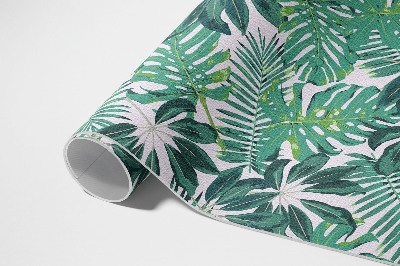 Vinyl vloerkleed Palmbladeren tropische vegetatie