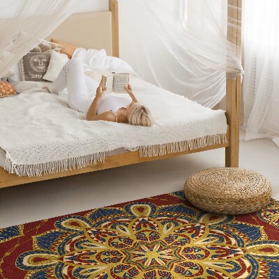 Vinyl vloerkleed Rijkelijk versierd mandala oosters patroon