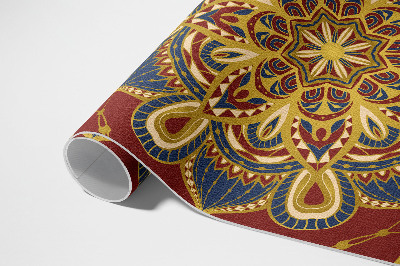 Vinyl vloerkleed Rijkelijk versierd mandala oosters patroon