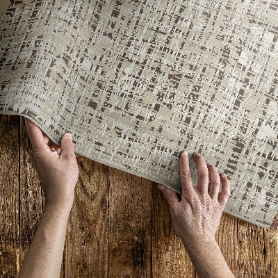 Vinyl tapijt Imitatiestof in boho-stijl