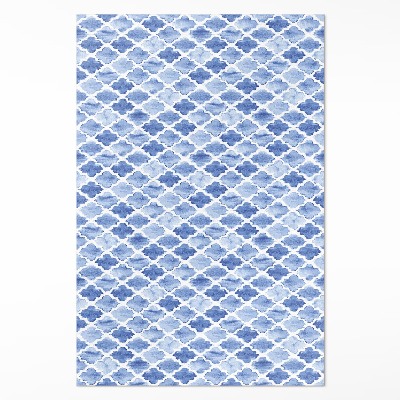 Vinyl tapijt Mediterrane mozaïek aquareltegels