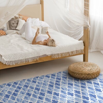 Vinyl tapijt Mediterrane mozaïek aquareltegels