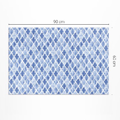 Vinyl tapijt Mediterrane mozaïek aquareltegels