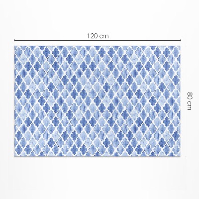 Vinyl tapijt Mediterrane mozaïek aquareltegels