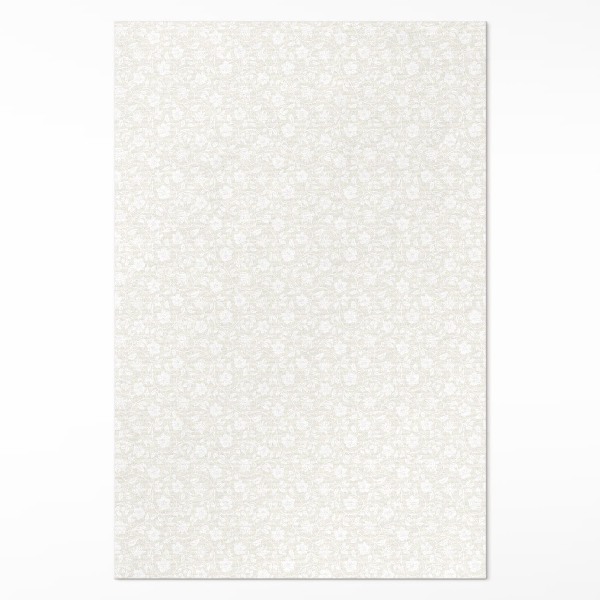 Vinyl vloerkleed Kleine, delicate boho-wilde bloemen