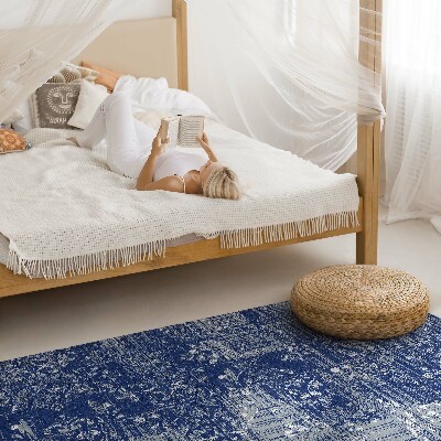 Tapijt vinyl Chaotische stoffen imitatietegels