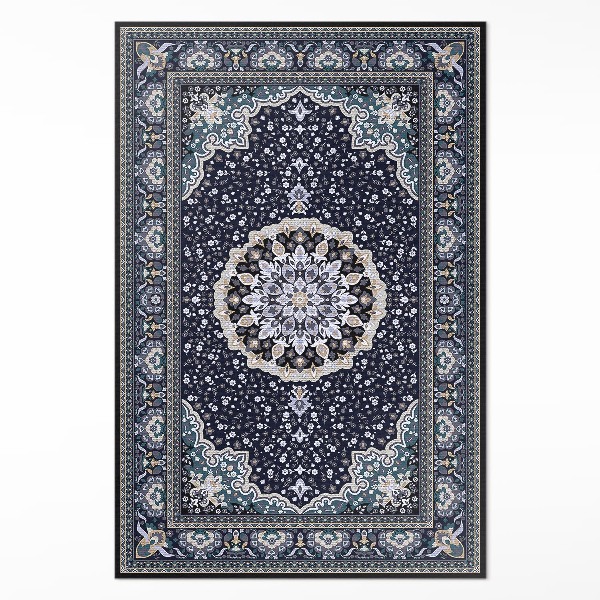 Tapijt vinyl Ornament met mandala-patroon