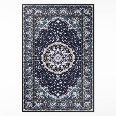 Tapijt vinyl Ornament met mandala-patroon