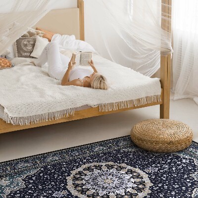 Tapijt vinyl Ornament met mandala-patroon