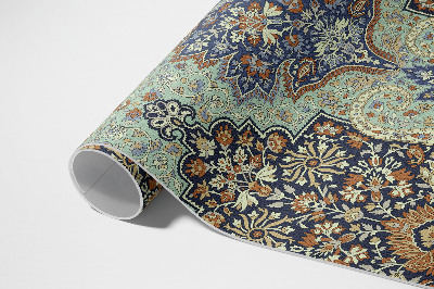 Tapijt vinyl Prachtige Turkse bloemenornamentdetails