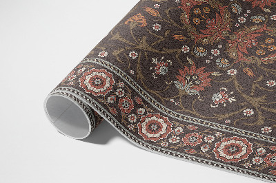 Vinyl vloerkleed Klassieke decoratieve bloemen